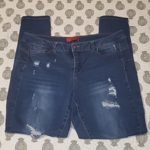Wax Jean Jeans Wax Jean Distressed Skinny Jeans Poshmark